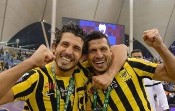 اتحاد الكرة المصري يهنئ حجازى و حامد بعد التتويج بالدورى السعودى