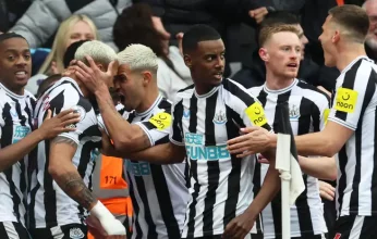 نيوكاسل يونايتد مهدد بالخروج من المربع الذهبي للدوري الانجليزي