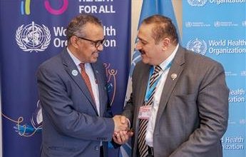 وزير الصحة الكويتي يلتقي مدير منظمة الصحة العالمية