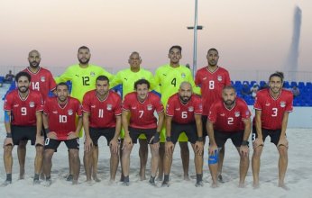 بكأس العرب للكرة الشاطئية.. منتخب مصر يفوز على نظيره الفلسطيني ويتصدر المجموعة الثانية