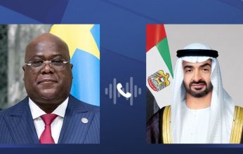 رئيس الإمارات يتلقى اتصالاً هاتفياً من رئيس الكونغو الديمقراطية