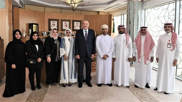 سفير المملكة لدى مصر يلتقي وفداً من جمعية المراكز الطبية «جامكا» سفير المملكة لدى مصر يلتقي وفداً من جمعية المراكز الطبية «جامكا»