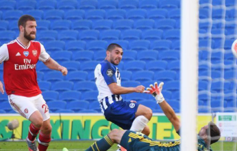 برايتون يفوز على أرسنال بثلاثية في الدوري الإنجليزي