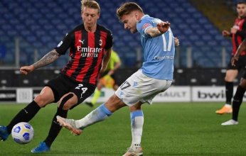 ميلان يتغلب على لاتسيو بهدفين نظيفين بالدوري الإيطالي لكرة القدم