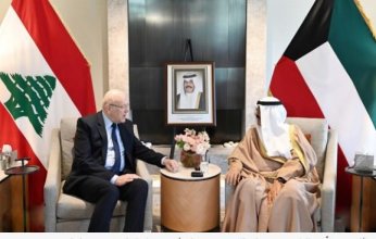 الكويت ولبنان تبحثان سيل تعزيز العلاقات الثنائية بين البلدين