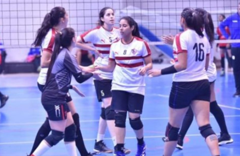 فريق سيدات الكرة الطائرة بنادى الزمالك المصري يواجه اليوم نظيره الجيش الرواندى فريق سيدات الكرة الطائرة بنادى الزمالك المصري يواجه اليوم نظيره الجيش الرواندى