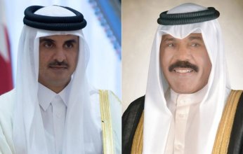 أمير قطر يعزي نظيره الكويتي بوفاة الشيخ فواز سلمان المالك الصباح