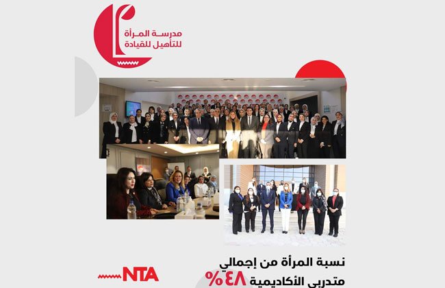 «الوطنية للتدريب بمصر»: المرأة تُمثل نسبة 48% من إجمالي متدربي الأكاديمية «الوطنية للتدريب بمصر»: المرأة تُمثل نسبة 48% من إجمالي متدربي الأكاديمية