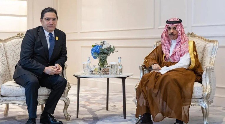 وزير الخارجية السعودي يلتقي وزير خارجية المغرب وزير الخارجية السعودي يلتقي وزير خارجية المغرب