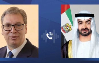 رئيس الإمارات يتلقى اتصالا هاتفيًا من نظيره الصربي