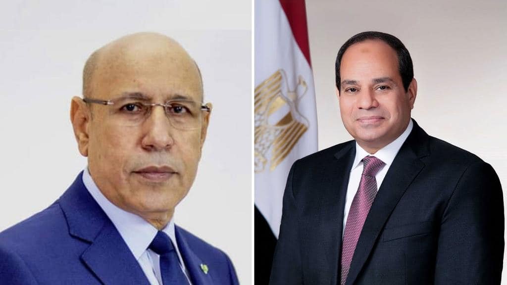 الرئيسان المصري والموريتاني يتفقان على ضرورة عقد الانتخابات الرئاسية والبرلمانية بليبيا بالتزامن مع خروج القوات الأجنبية والمرتزقة الرئيسان المصري والموريتاني يتفقان على ضرورة عقد الانتخابات الرئاسية والبرلمانية بليبيا بالتزامن مع خروج القوات الأجنبية والمرتزقة