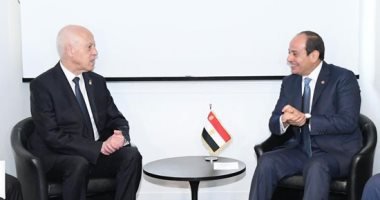 الرئيس السيسى يلتقى نظيره التونسى بباريس لبحث جهود إصلاح النظام المالى العالمى الرئيس السيسى يلتقى نظيره التونسى بباريس لبحث جهود إصلاح النظام المالى العالمى