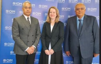 وزير العمل المصري يلتقي مدير منظمة الهجرة الدولية بجنيف