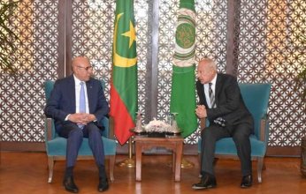 أبو الغيط يستقبل الرئيس الموريتاني محمد ولد الشيخ الغزواني