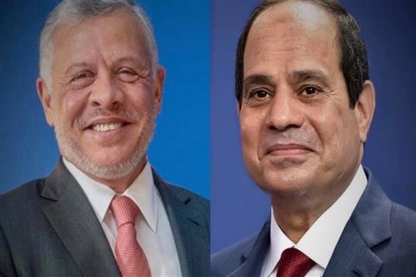 الرئيس السيسي يتلقى اتصالا من ملك الأردن بمناسبة حلول عيد الأضحى الرئيس السيسي يتلقى اتصالا من ملك الأردن بمناسبة حلول عيد الأضحى