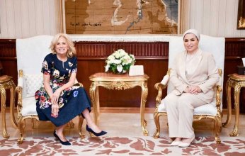 قرينة الرئيس الأمريكي تعرب عن تقدير الولايات المتحدة حكومة وشعبا لمصر