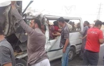 تفاصيل حادث طريق الكريمات الدموي في مصر الذي راح ضحيته 15 شخص وأصيب 3 أخرين