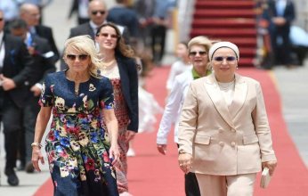 قرينة الرئيس المصري عن زيارة سيدة أمريكا الأولى: «أتمنى لها قضاء أفضل الأوقات في أم الدنيا»