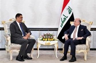 السفير طارق الفرج يبحث مع وزير الخارجية العراقي مخرجات اجتماع اللجنة الفنية الكويتية - العراقية