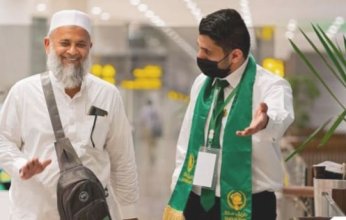 مطار الملك عبد العزيز بجدة يستقبل 180 حاجًا من دولة مقدونيا