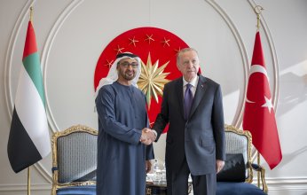رئيس الإمارات ونظيره التركي يبحثان تعزيز العلاقات الإستراتيجية بين البلدين