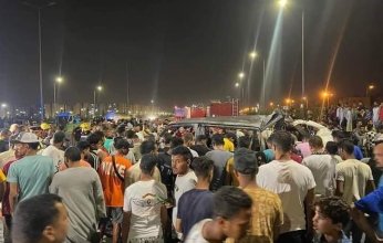 تفاصيل حادث احتراق الميكروباص المميت بالطريق الأوسطي في مصر والذي راح ضحيته 9 أشخاص وأصيب 3 آخرين