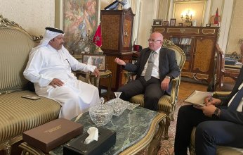سفير المغرب لدى مصر يستقبل رئيس لجنه حقوق الإنسان العربية - لجنه الميثاق