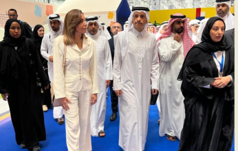 وزيرة الثقافة المصرية تُشارك في افتتاح الدورة 32 لمعرض الدوحة الدُولي للكتاب