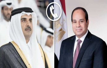 «السيسي» وأمير قطر يتفقان على إطلاق مبادرة مشتركة لدعم وإغاثة الشعب السوداني