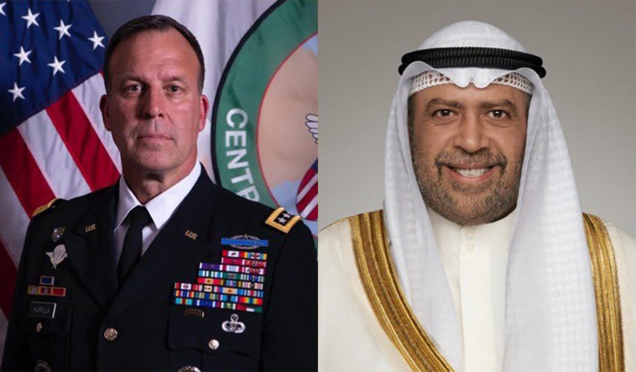 وزير الدفاع الكويتي يبحث مع قائد القيادة المركزية الأمريكية أهم التطورات إقليميا ودوليا وزير الدفاع الكويتي يبحث مع قائد القيادة المركزية الأمريكية أهم التطورات إقليميا ودوليا
