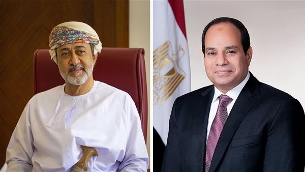 الرئيس السيسي يتلقي اتصالًا هاتفيًا من سلطان عمان للتهنئة بحلول عيد الأضحى الرئيس السيسي يتلقي اتصالًا هاتفيًا من سلطان عمان للتهنئة بحلول عيد الأضحى