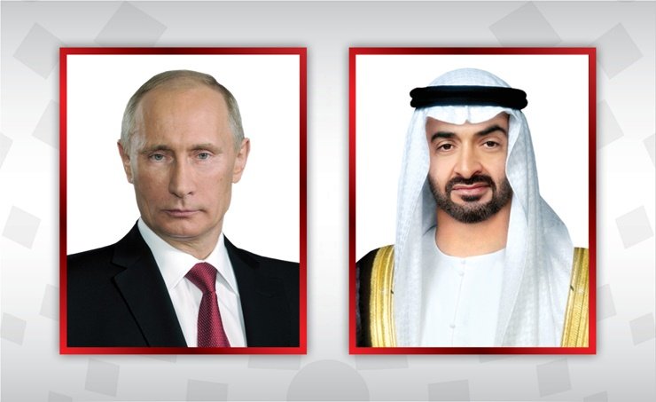 الرئيس الإماراتي يؤكد أهمية استقرار روسيا الرئيس الإماراتي يؤكد أهمية استقرار روسيا