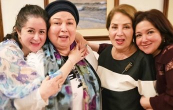 شاهد بالصور.. مي نور الشريف وبوسي تحتفلان بعيد ميلاد نورا