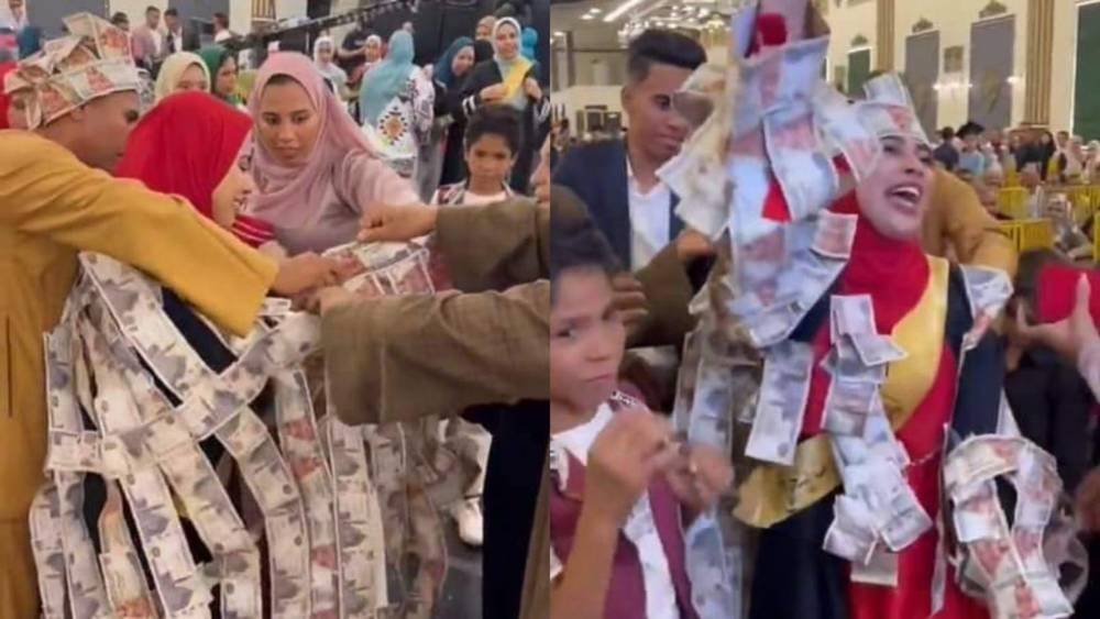 احتفال «غريب» من مصري بتخرج ابنته يثير ضجه على مواقع التواصل احتفال «غريب» من مصري بتخرج ابنته يثير ضجه على مواقع التواصل