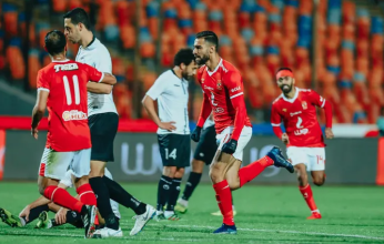 الأهلي و حرس الحدود يتعادلان 1-1 في الدوري المصري