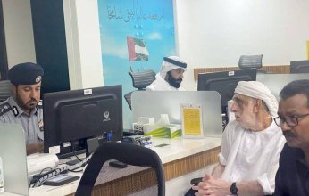 المهيري يلتقي جمهور متعاملي مديرية المرور بأبوظبي