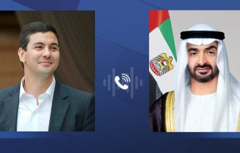 هاتفياً.. رئيس الإمارات يهنئ رئيس الباراغواي المنتخب بفوزه في الانتخابات الرئاسية