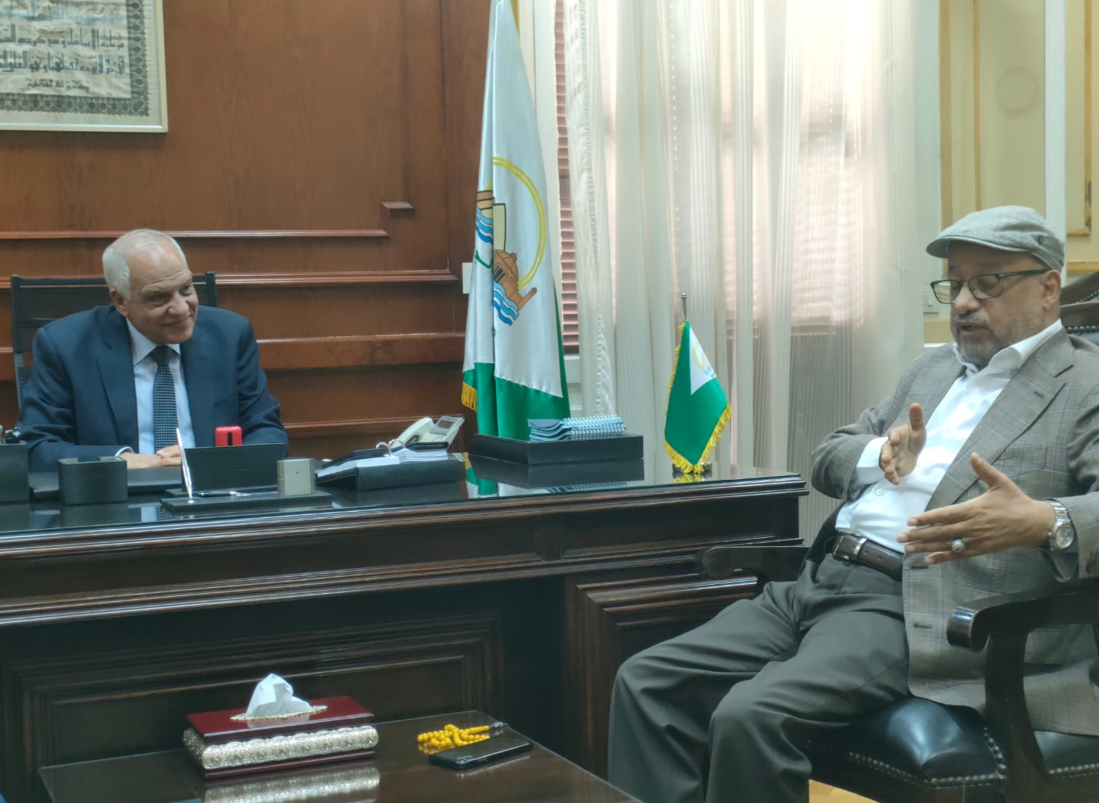 محافظ الجيزة يستقبل العميري لاستعراض الفرص الاستثمارية محافظ الجيزة يستقبل العميري لاستعراض الفرص الاستثمارية