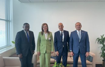 وزيرة التخطيط المصرية تلتقي المستشار الخاص للأمين العام للأمم المتحدة المعني بالعمل المناخي