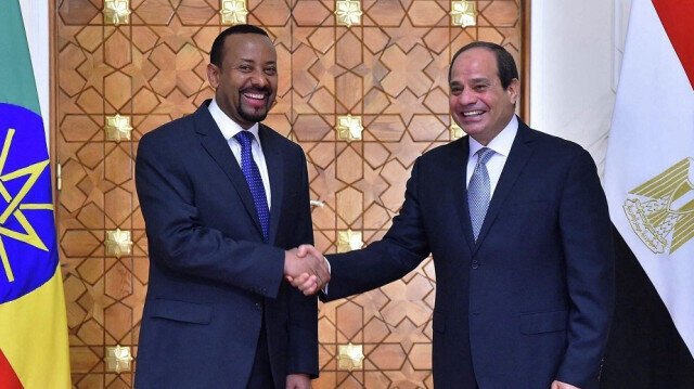 السيسي وآبي أحمد يتفقان على الانتهاء من اتفاق ملء السد في 4 أشهر السيسي وآبي أحمد يتفقان على الانتهاء من اتفاق ملء السد في 4 أشهر