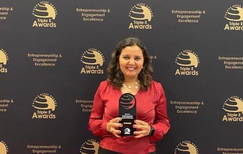 «جامعة النيل» والمدير التنفيذي لمبادرة رواد النيل «هبة لبيب» تفوزان بجوائز «Triple E Awards» العالمية لريادة الأعمال لعام 2023
