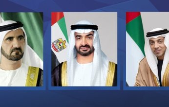 رئيس الإمارات ونائباه يهنئون رئيس بيلاروسيا بذكرى استقلال بلاده