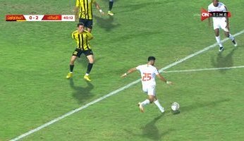 بأقدام زيزو والجزيرى.. الزمالك يسجل هدفين فى دقيقتين فى شباك المقاولون