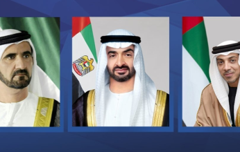 رئيس الإمارات ونائباه يهنئون الرئيس المصري بذكرى ثورة 23 يوليو المجيدة