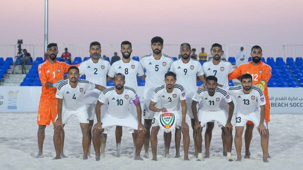 الإمارات.. بعثة منتخب كرة القدم الشاطئية يغادر إلى مدينة سانت بطرسبرج الروسية الإمارات.. بعثة منتخب كرة القدم الشاطئية يغادر إلى مدينة سانت بطرسبرج الروسية