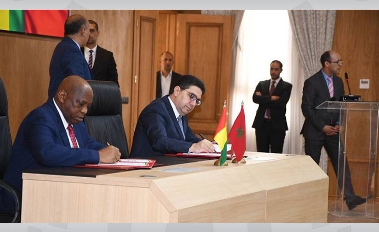 المغرب وغينيا توقعان ثماني اتفاقيات تعاون في عدة مجالات المغرب وغينيا توقعان ثماني اتفاقيات تعاون في عدة مجالات