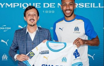 رسميا.. مارسيليا يعلن تعاقده مع أوباميانغ لثلاث سنوات