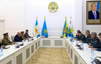 مباحثات عمانية - كازاخستانية لسبل تطوير التعاون العسكري بين البلدين