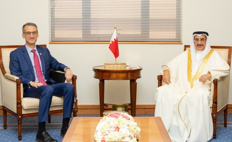مباحثات بحرينية أمريكية حول القضايا الدولية والإقليمية مباحثات بحرينية أمريكية حول القضايا الدولية والإقليمية