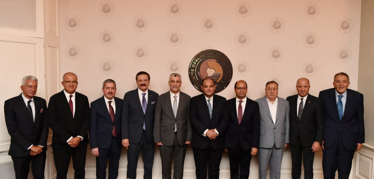اتحاد الغرف والبورصات التركي يقيم مأدبة عمل على شرف وزير التجارة والصناعة المصري والوفد المرافق له اتحاد الغرف والبورصات التركي يقيم مأدبة عمل على شرف وزير التجارة والصناعة المصري والوفد المرافق له